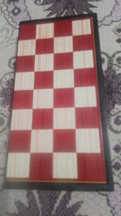 Набор магнитных игр 3 в 1 : шахматы, шашки, нарды Magnetic Games Leon