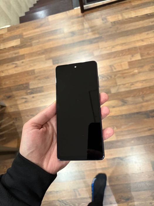 Дисплей Samsung Galaxy Note 10 Lite с рамкой Black экран + сенсор