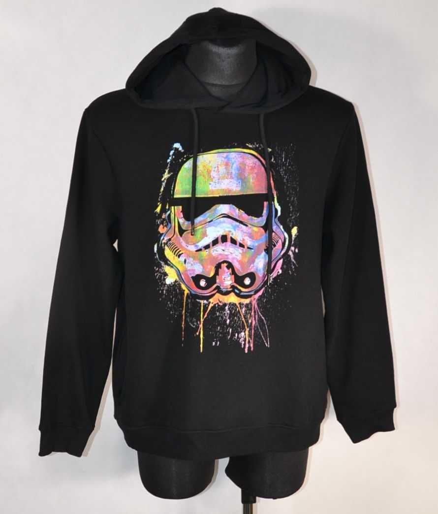 STAR WARS Stormtrooper Bluza Męska z kapturem L Super Stan Oryginalna