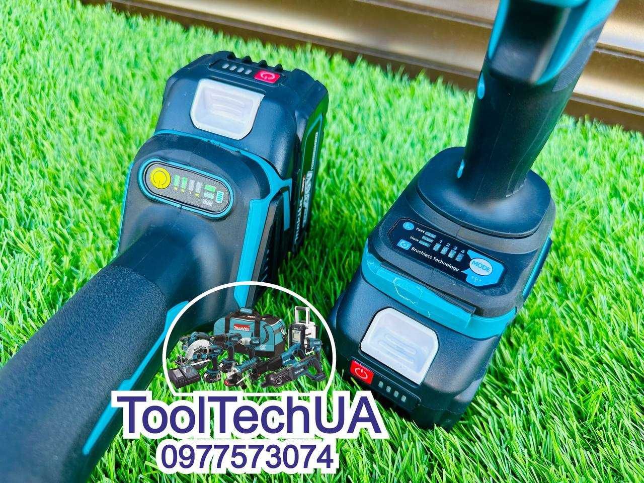 Акумуляторний Набор 2/1 Makita Болгарка DGA504 XGT Гайковерт DTW500XGT