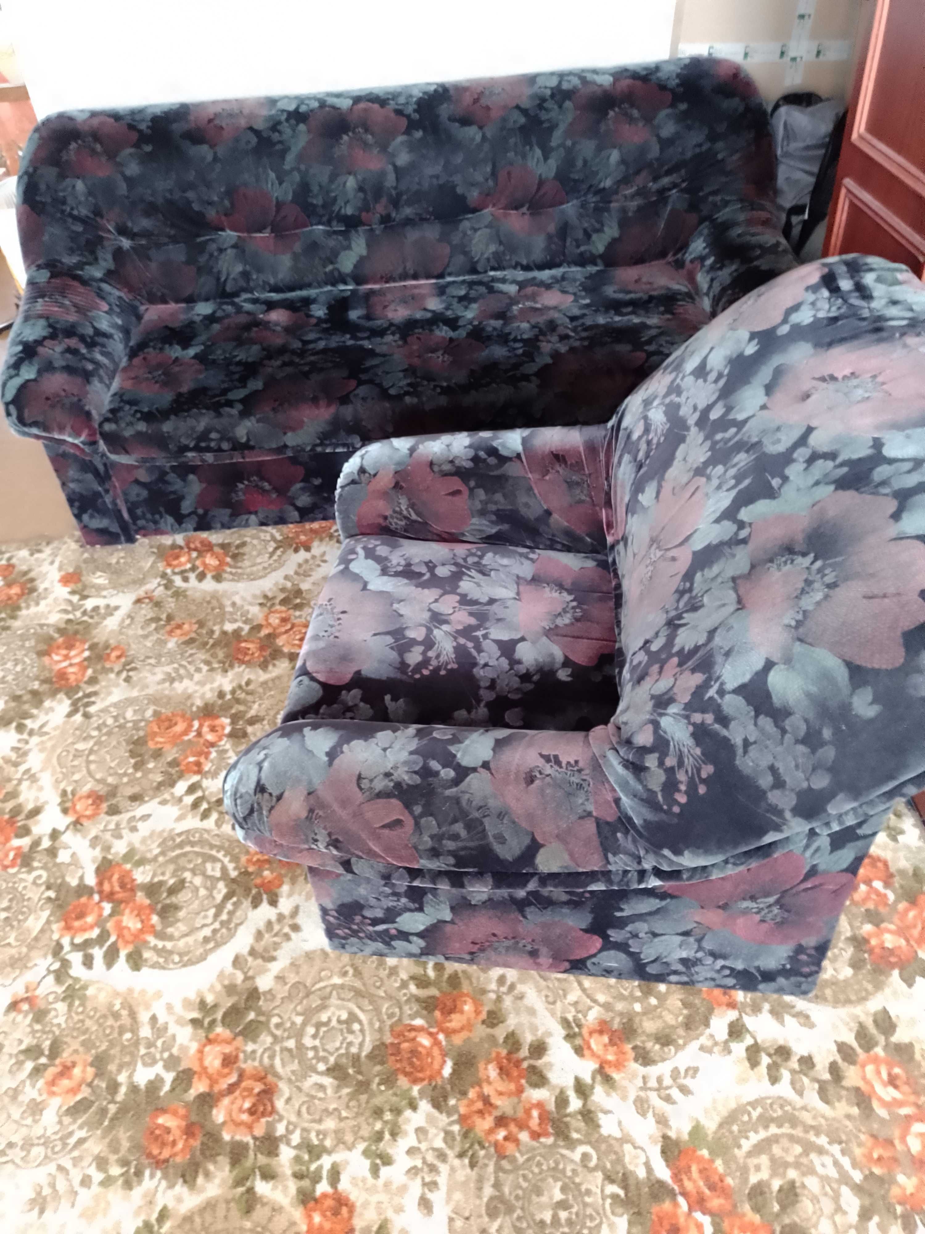 Komplet wypoczynkowy kanapa,sofa,fotel