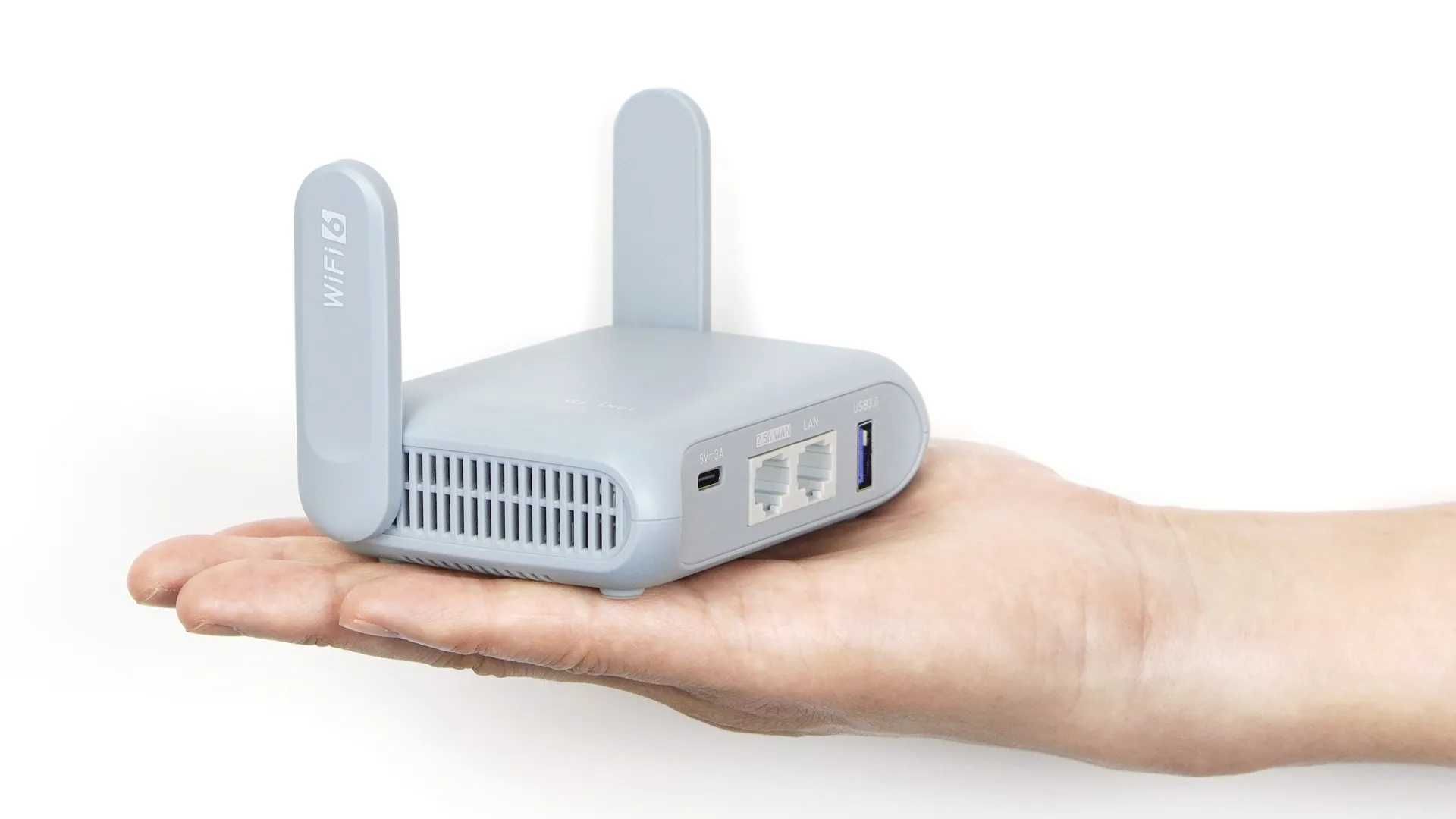 GL.iNet GL-MT3000 (Beryl AX) Wi-Fi 6 Travel Router, Hotel Wi-Fi, VPN