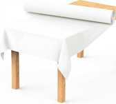 Obrus papierowy 18 m x 110 cm BIAŁY MOKANI jak tkanina plamoodporny