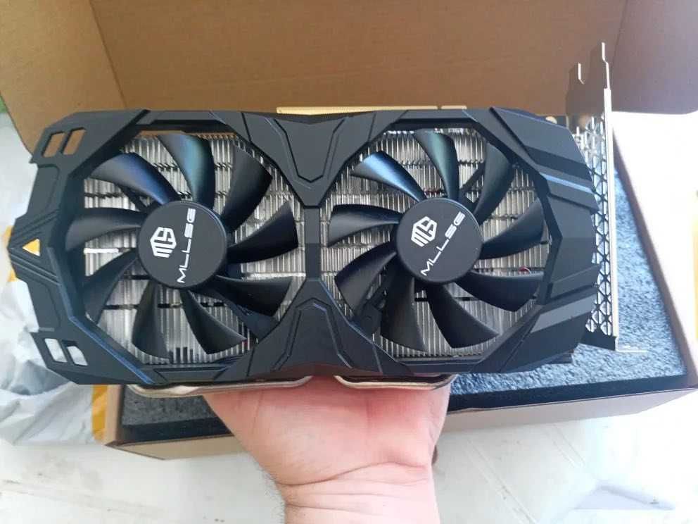 Відеокарта MLLSE Radeon RX580 8GB Графическая видеокарта soyo elsa