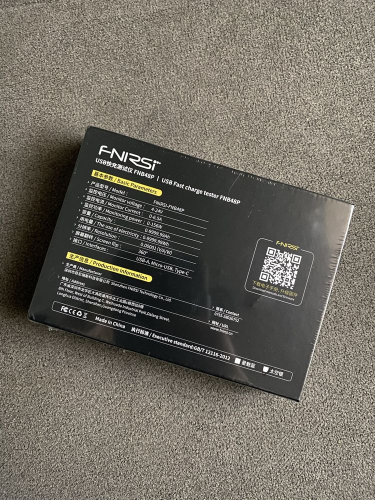 Тестер Fnirsi FNB48P