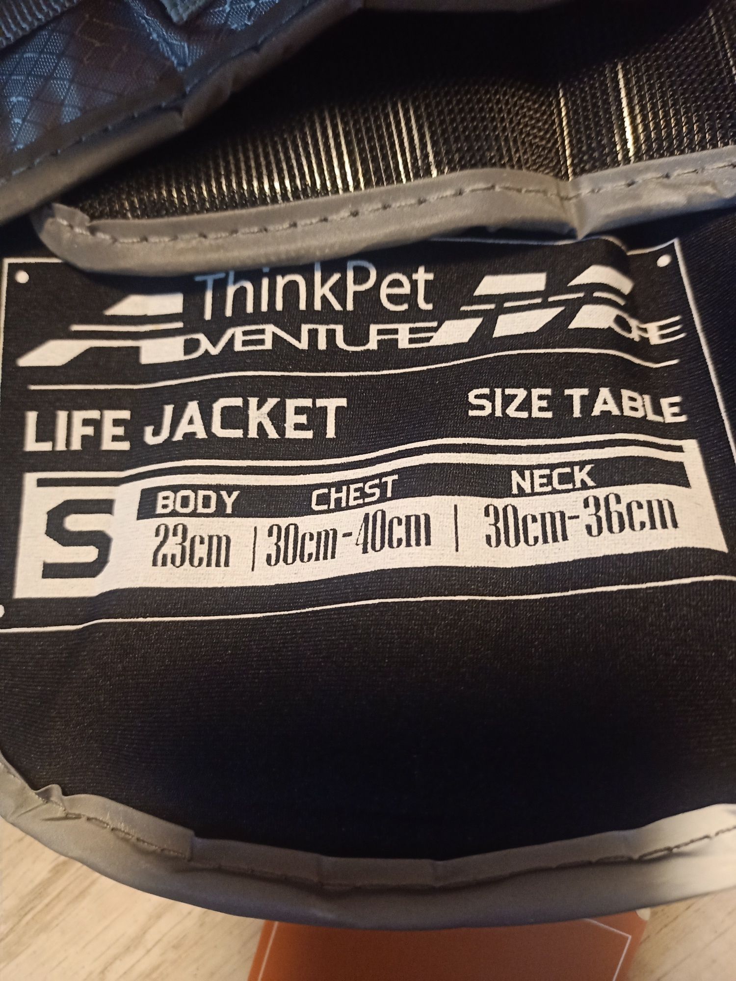 ThinkPet Kamizelka ratunkowa dla psa, odblaskowa, pływająca kamizelka