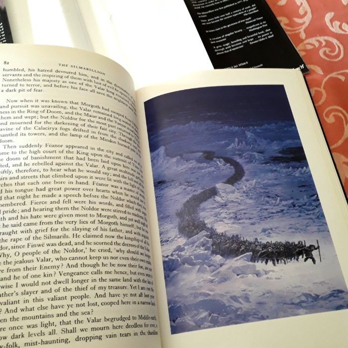 J R R Tolkien - Silmarillion - Edition HB 1998 Ilustrações Ted Nasmith