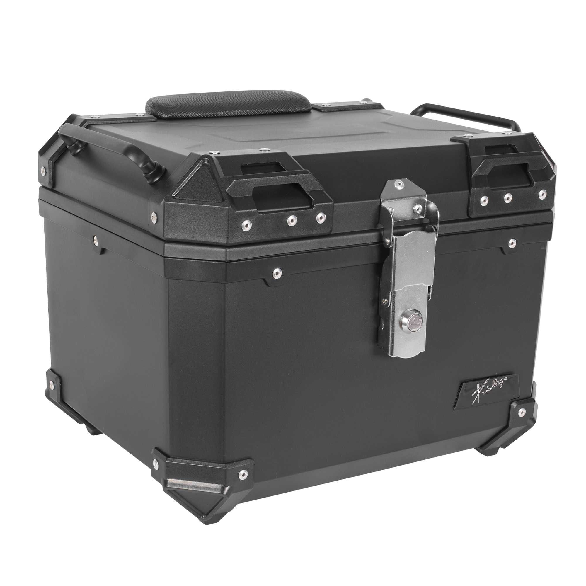 Kufer Motocykl Enduro AWINA 45L 44X38X34CM TITANIUM Adventure Trekker