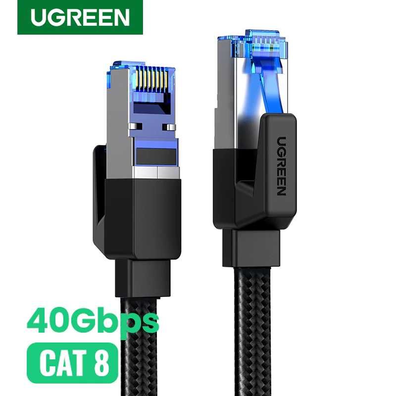 Ugreen Ethernet LAN кабель патч-корд Cat 6/7/8 (1/10/40 Гбит/с)