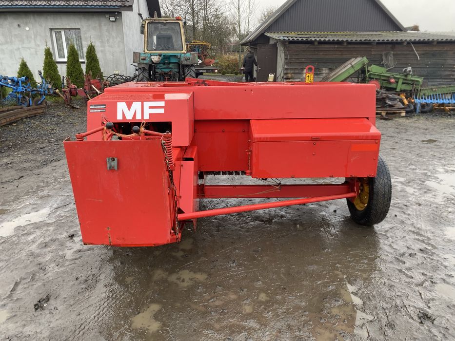 Прес підбирач MASSEY FERGUSON 120 тюковщик Мойсей фергусон є ще велгер