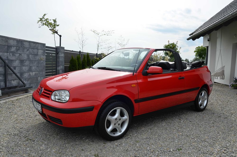 GOLF CABRIO, 1.8B, SUPER STAN, po serwisie!