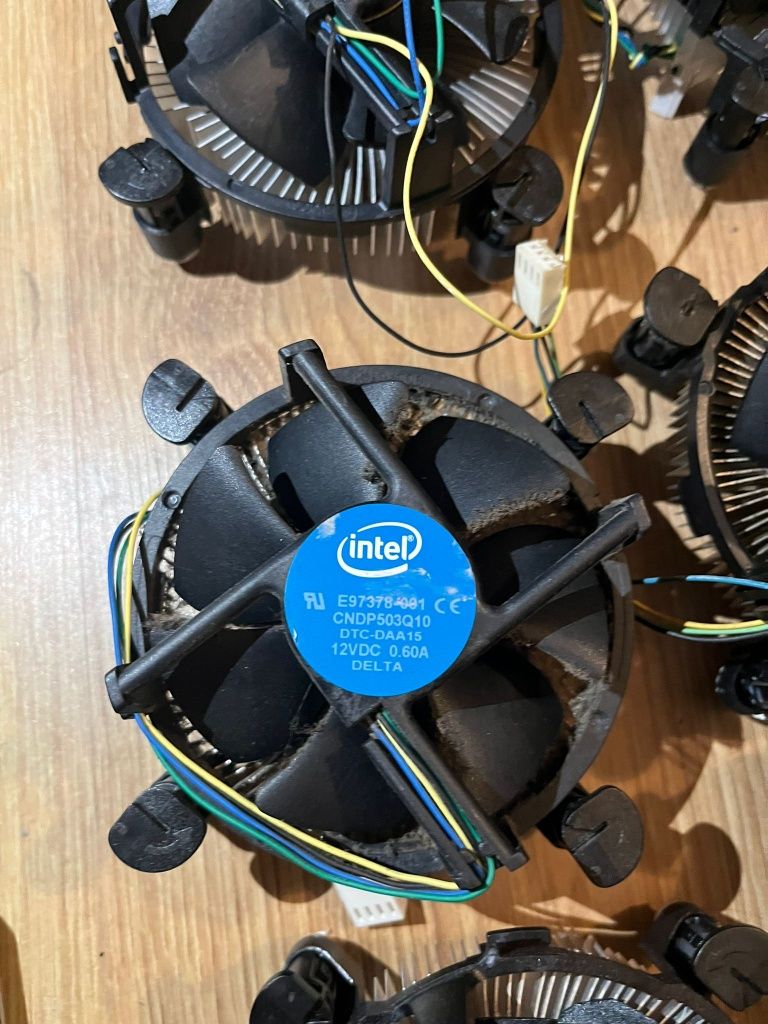 Lote de Coolers Intel e AMD