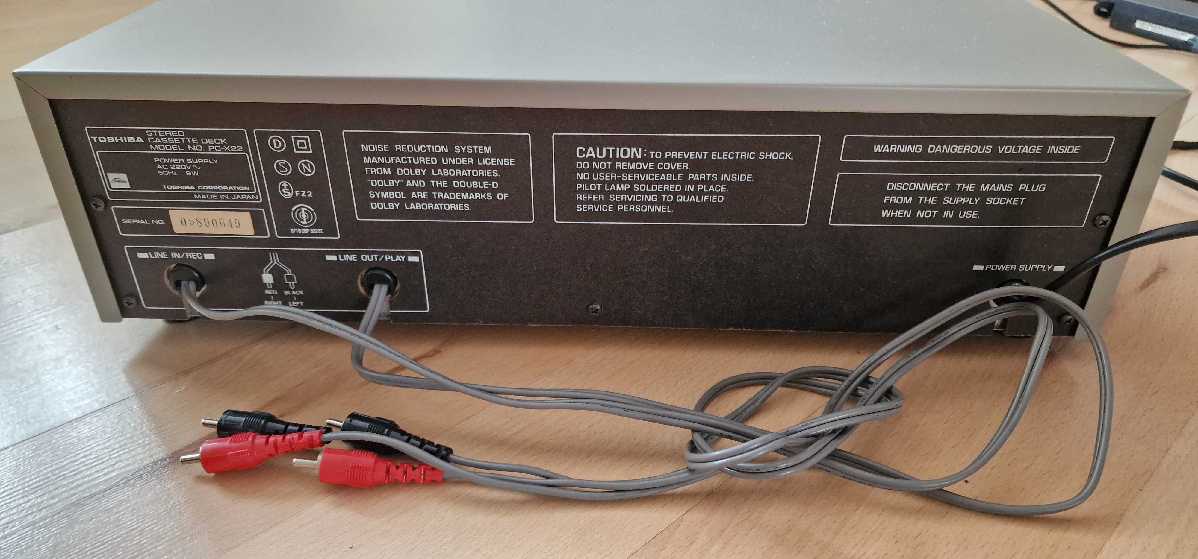 Magnetofon kasetowy