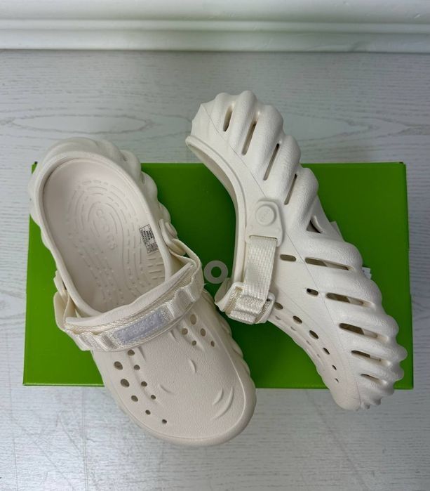 Супер новинка Crocs ECHO Clog Storm крокси чоловічі темно сині