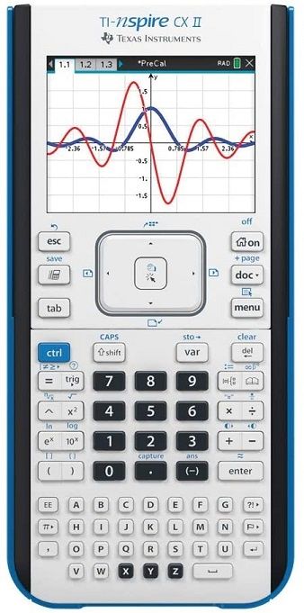 Графічні калькулятори Texas instruments TI-nspire CX Il-T або CAS