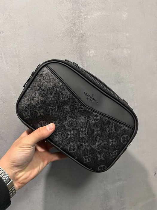 Louis Vuitton мужская сумка бананка через плечо