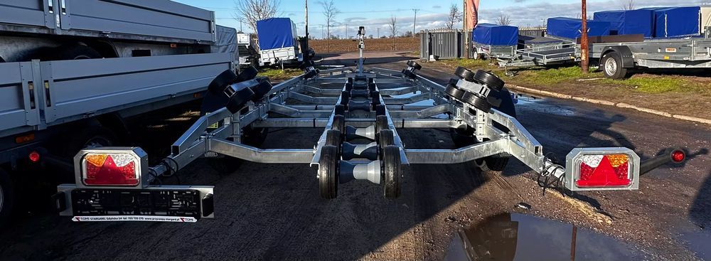 Przyczepa pod jacht łódź Lorries PP25 do 780cm TRANSPORT 2500DMC RATY