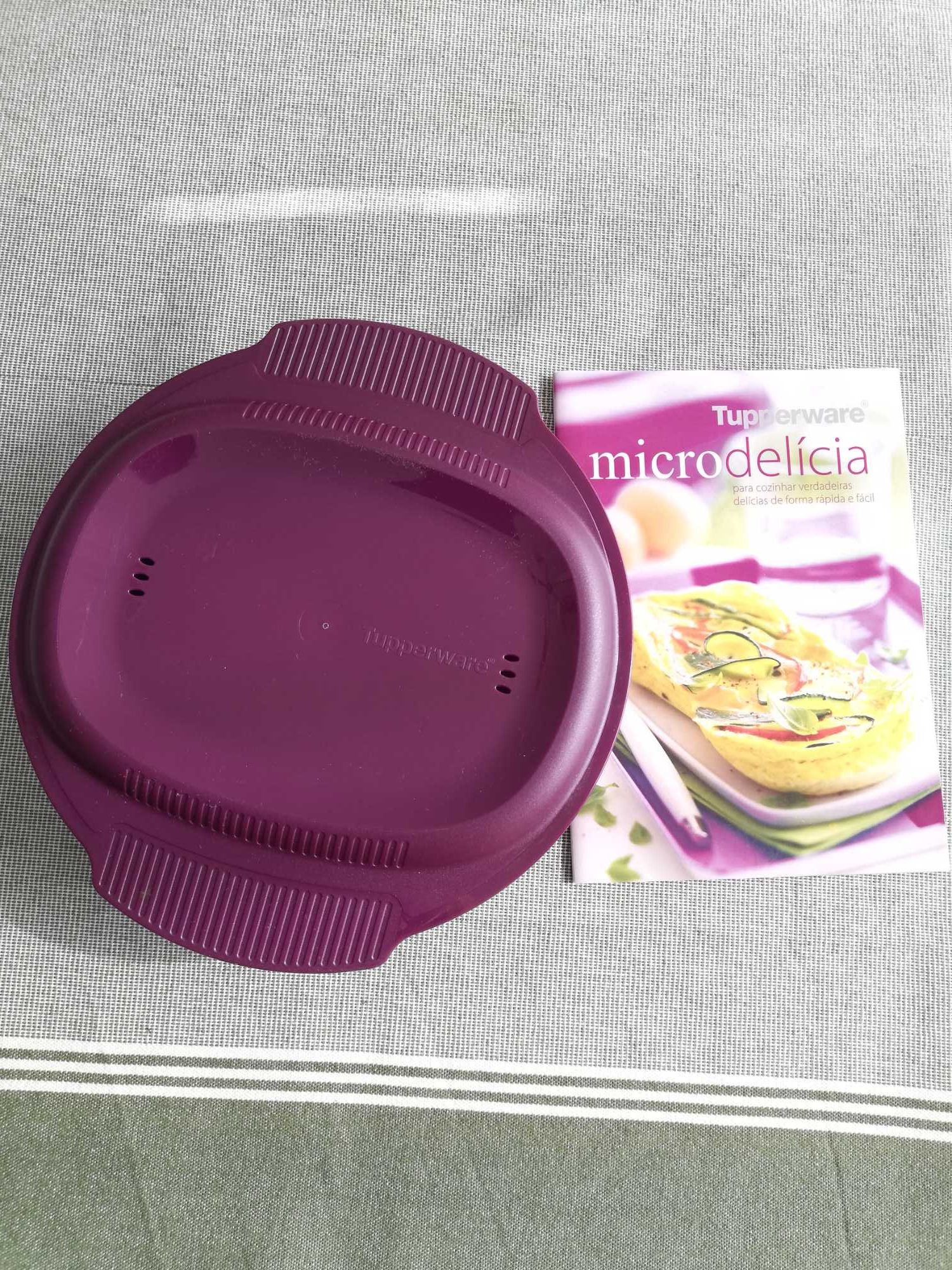 Tupperware para cozinhar no microondas