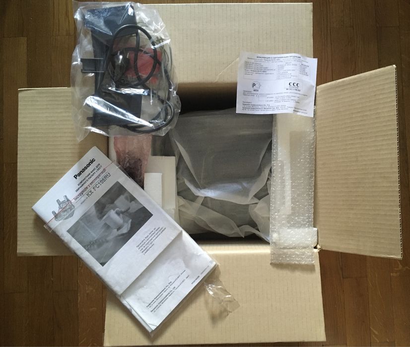 FAX Panasonik KX-FC 195 RU;  ФАКС/телефон в упаківці