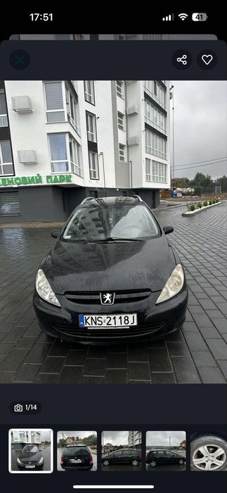 Продам пежо 307 SV 2.0нді