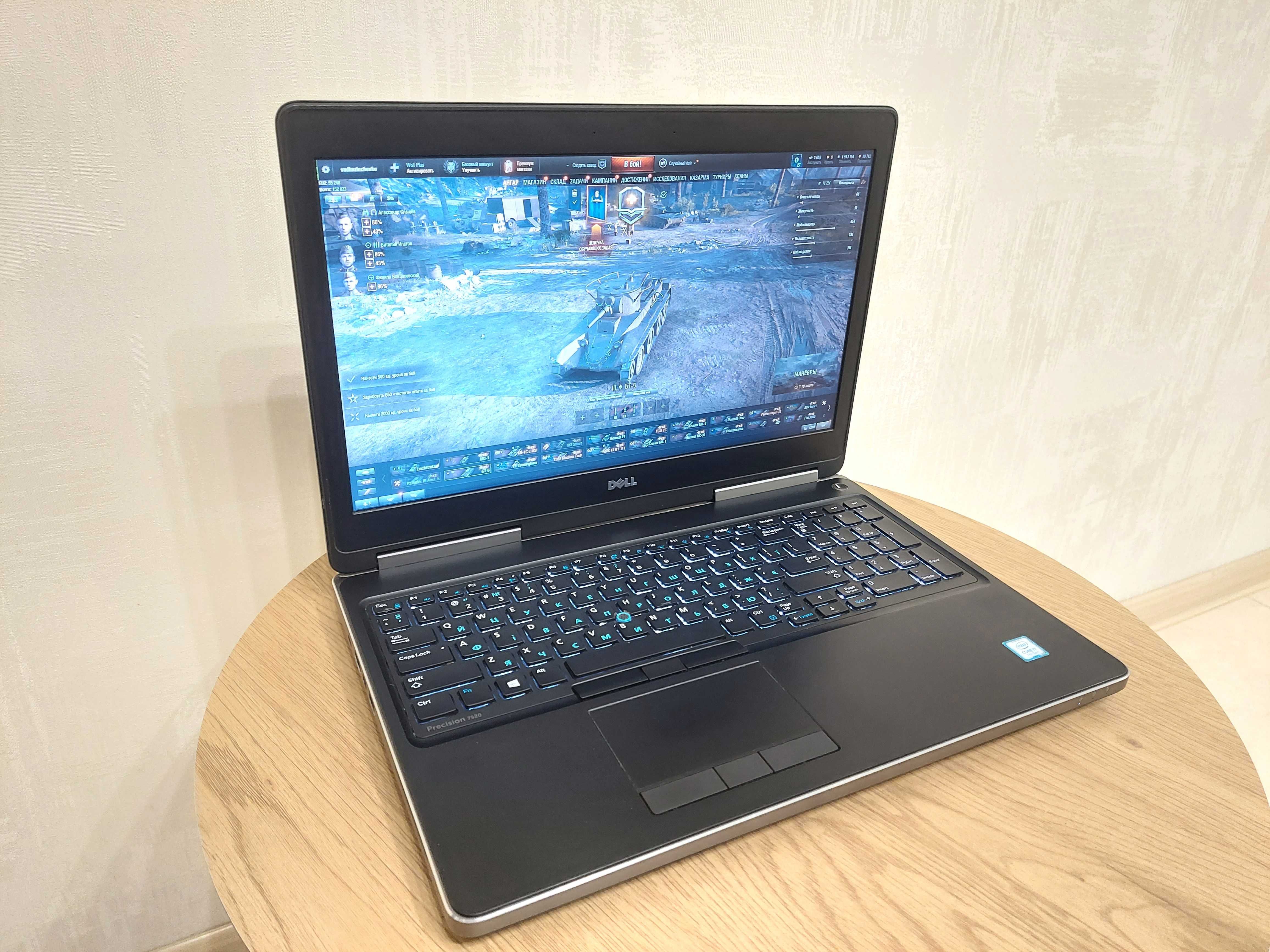 Игровой Dell i7(7th)/4GB Video/32 GB/512 SSD/Гарантия! Батарея 5ч торг