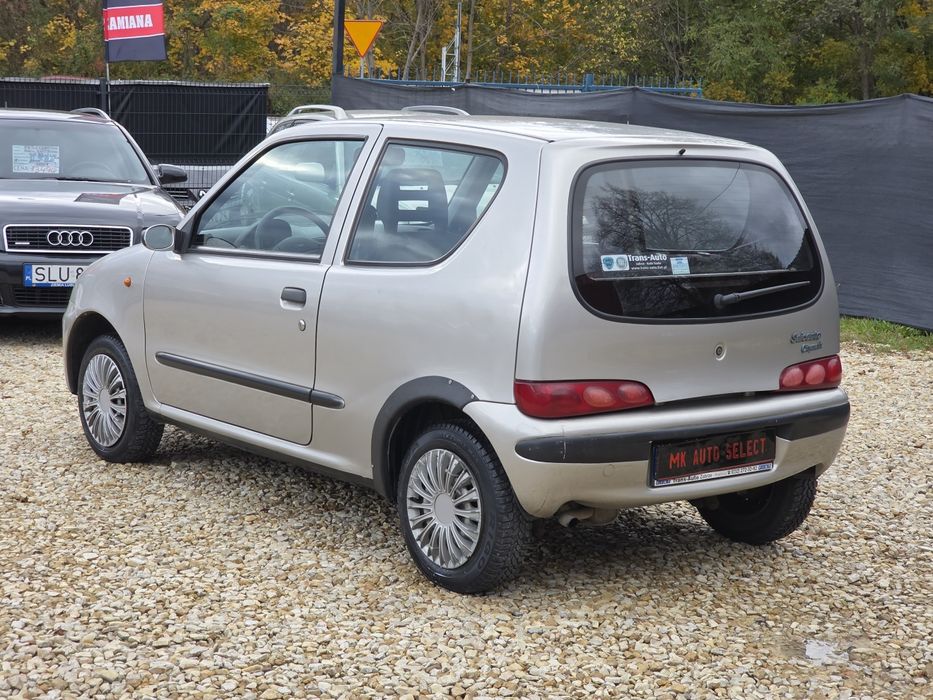 Fiat Seicento 0.9 |Wspomaganie|El.szyby|Niski przebieg|Zamiana
