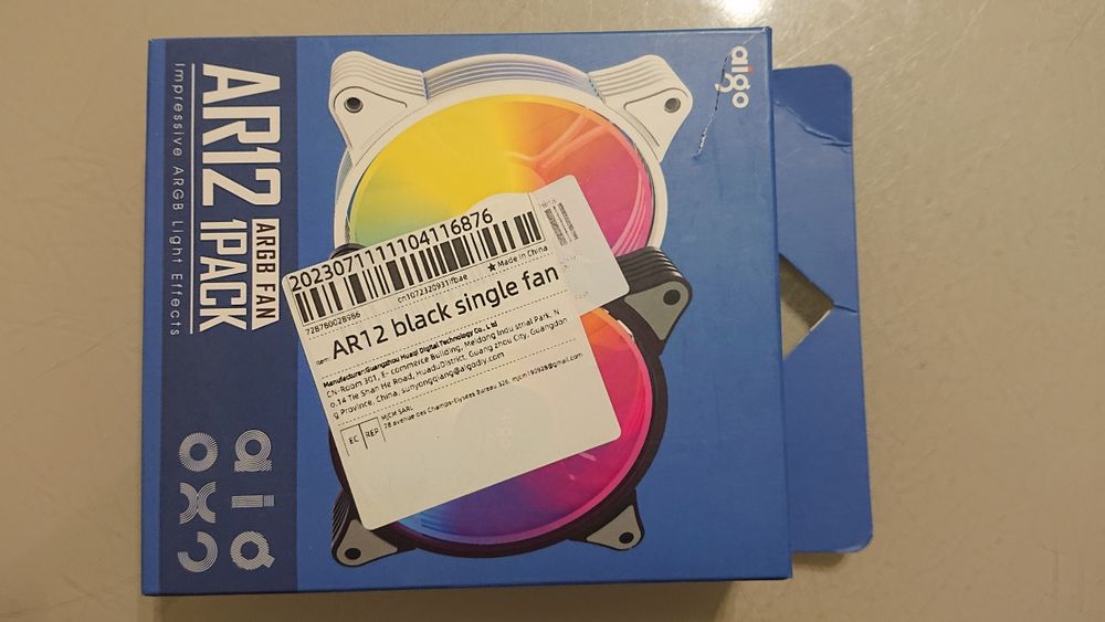 Вентилятор 120 мм AIGO