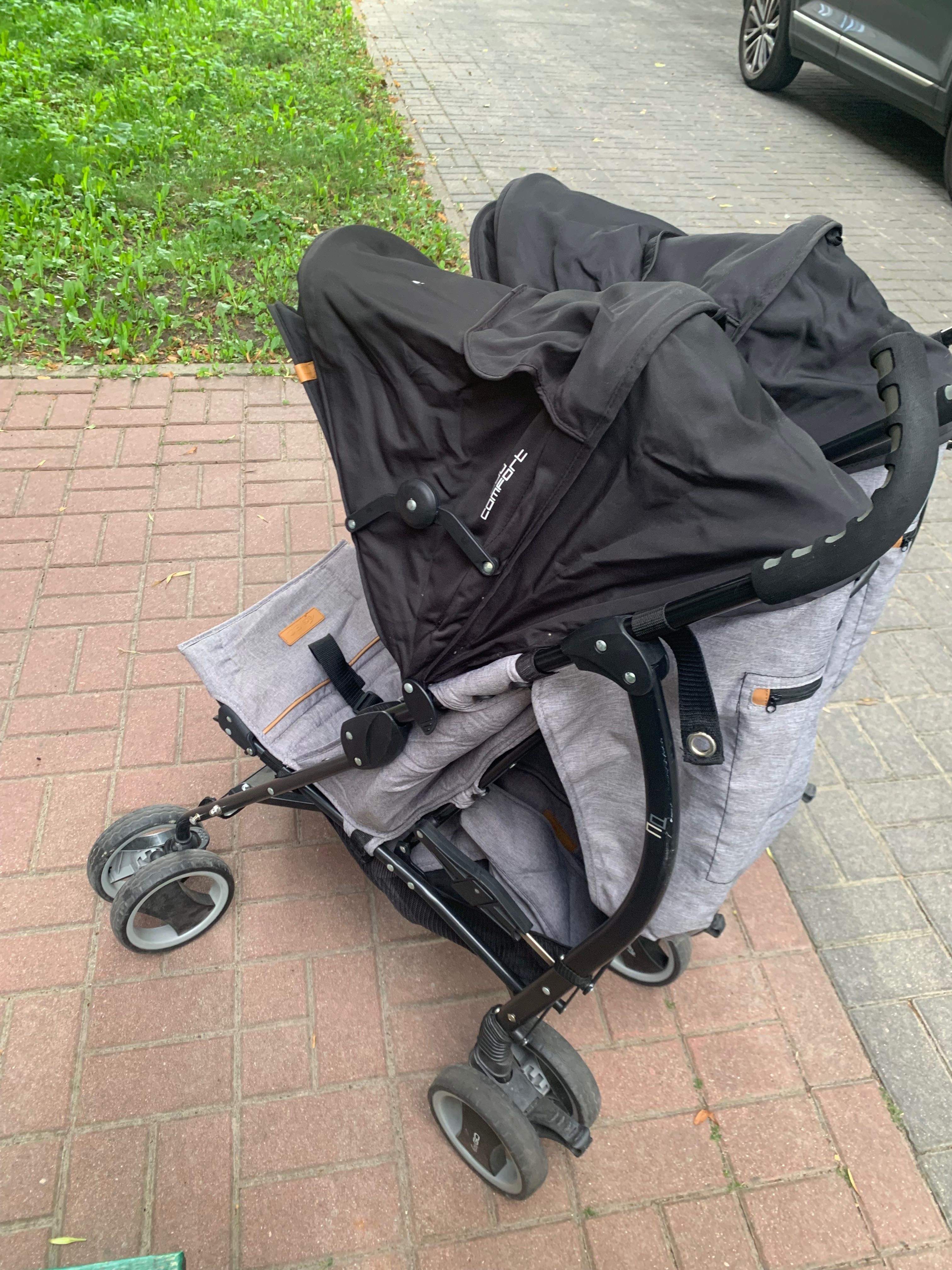 Spacerówka podwójna, Easy Go!  zajmuje mało miejsca