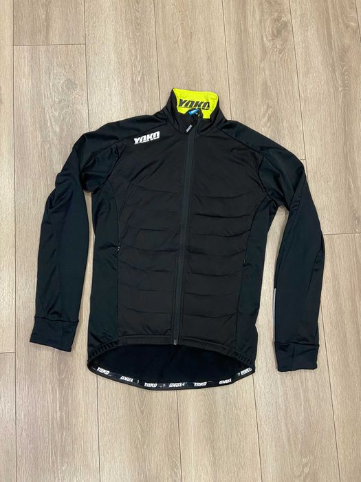 |L-М| Велокуртка на флисе с панелью виндстоппером Yoko Cycling Jacket