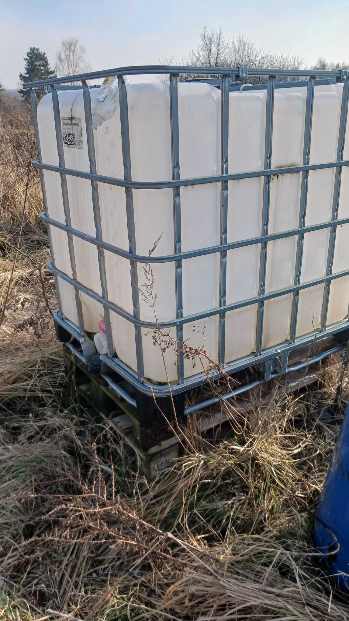 Pojemnik Mauzer po wodzie 1000l