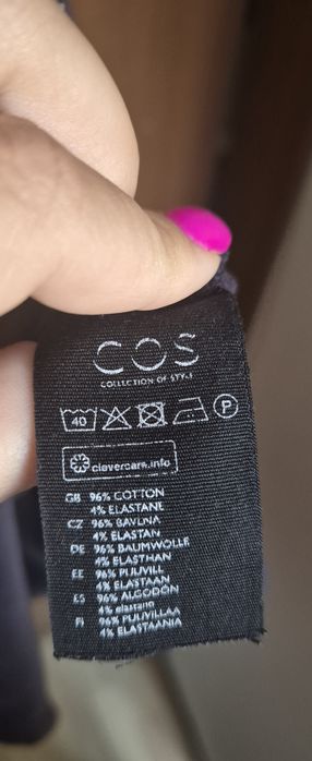 COS L prosta sukienka