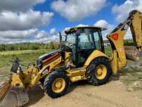 Cat 432E Premier 5 biegow Klima koparko ładowarka cat 432E