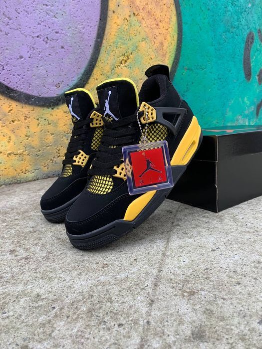 Кросівки чоловічі та жіночі Nike Air Jordan 4 Retro. 36-45 розміри