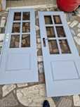 Porta de madeira para interior (a da direita já foi vendida)