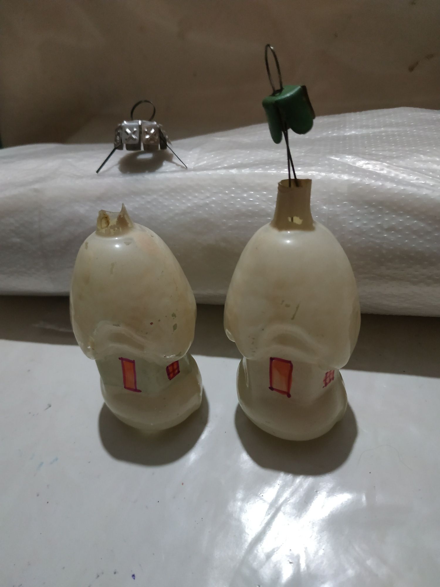 Елочная игрушка домики СССР