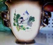 Copo porcelana pintado à mão Alemanha