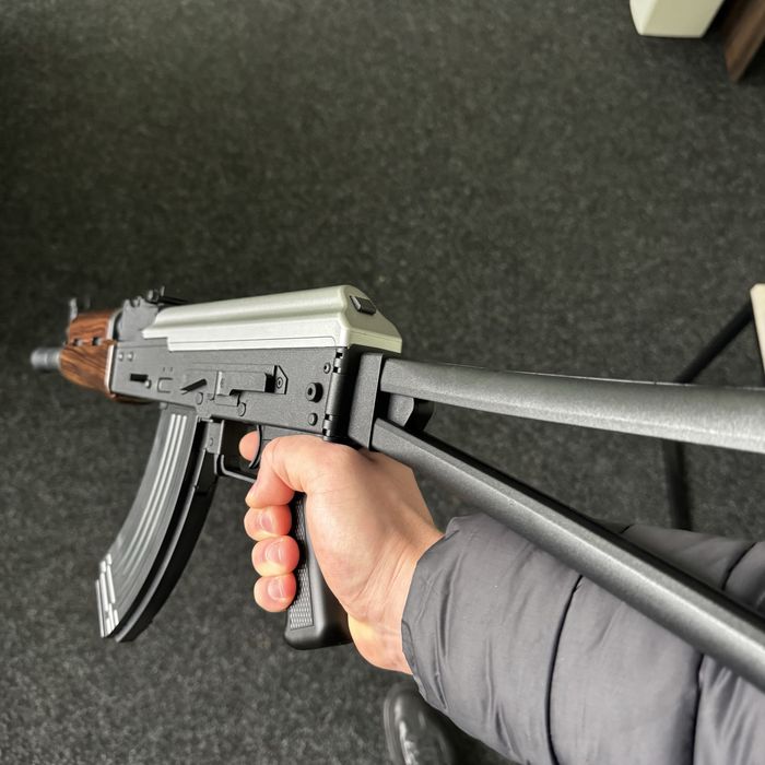 Професійний іграшковий автомат на орбізах АК-74U Орбіган