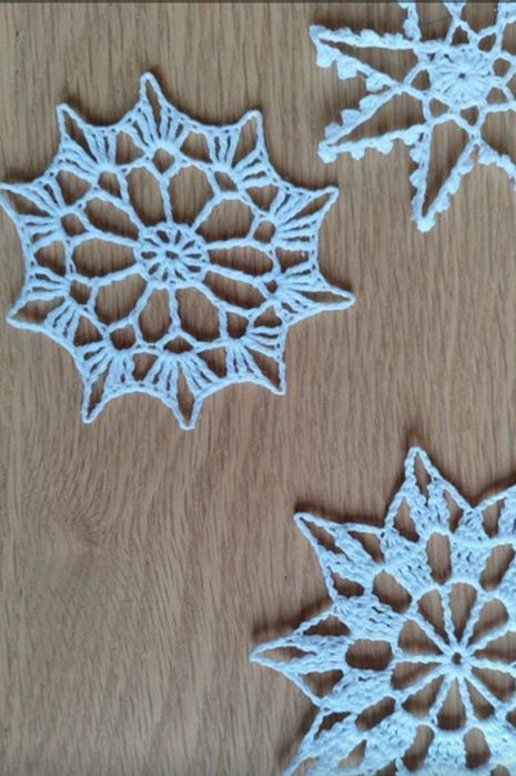 Świąteczne ozdoby szydełkowe własnoręcznie robione