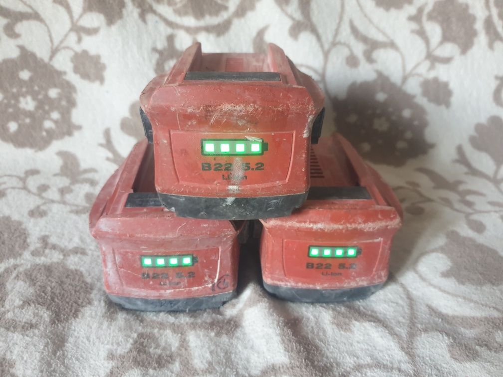 Bateria akumulator Hilti b22 5.2 rok 2022 TE6-A22 SIW wkrętarka Sf4-a2