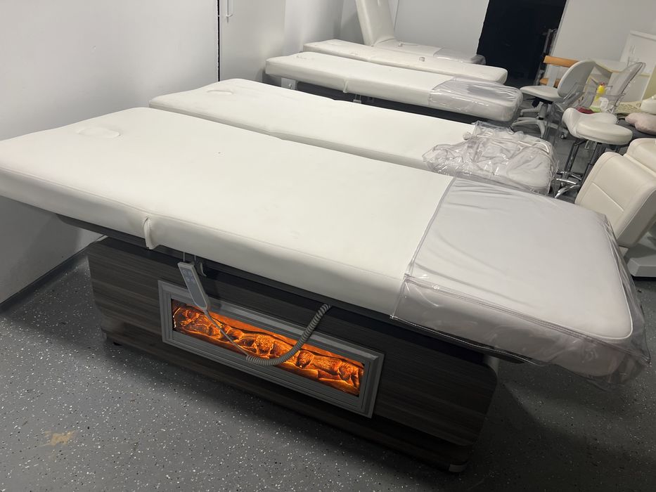 Łóżko kosmetyczne,fotel kosmetyczny,wellness Ionto comed,gharieni,lemi