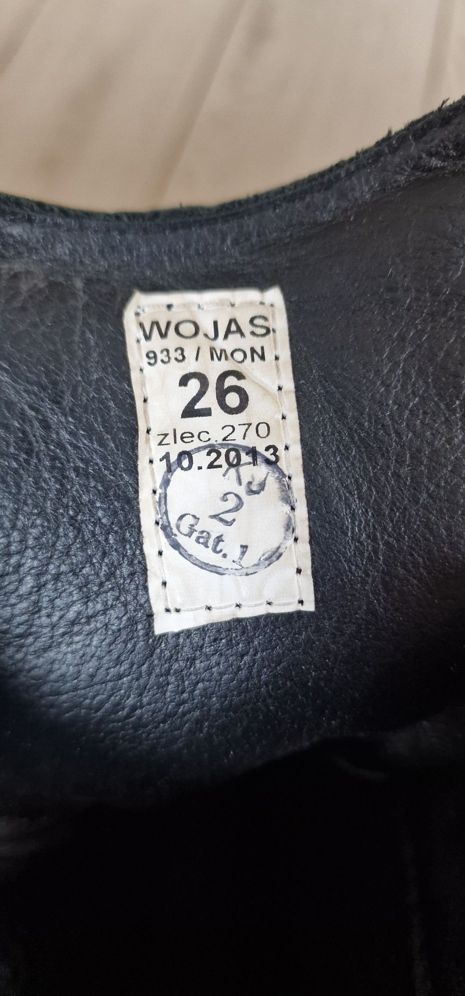Buty wojskowe Wojas 933 mon r.40,5
