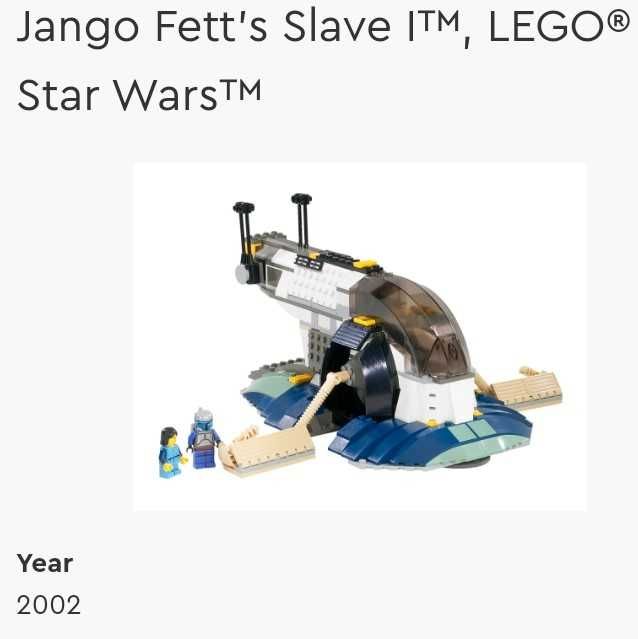 7153 LEGO Star Wars Jango Fett's Slave I (completo)