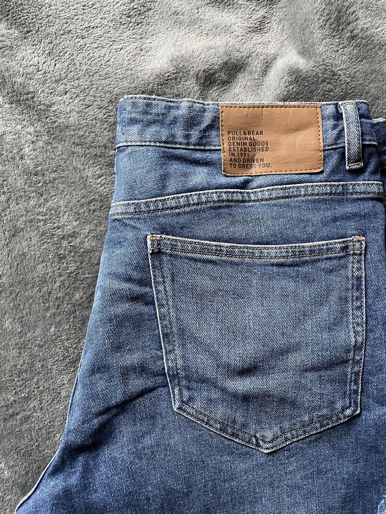 Spodnie jeansowe slim comfort Pull&Bear