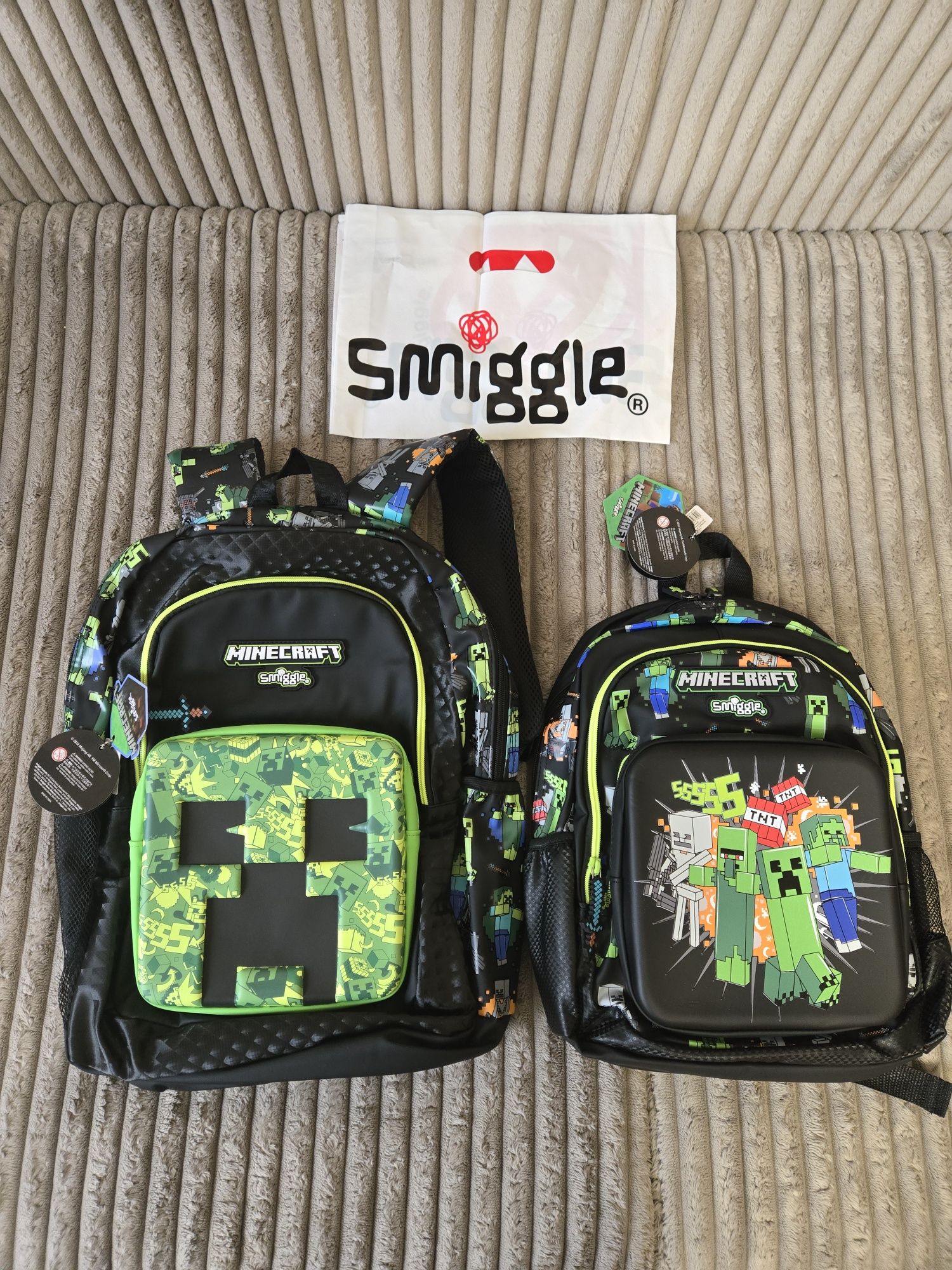 Рюкзак Майнкрафт від Smiggle ( на ріст 110-122) молодша вікова категор