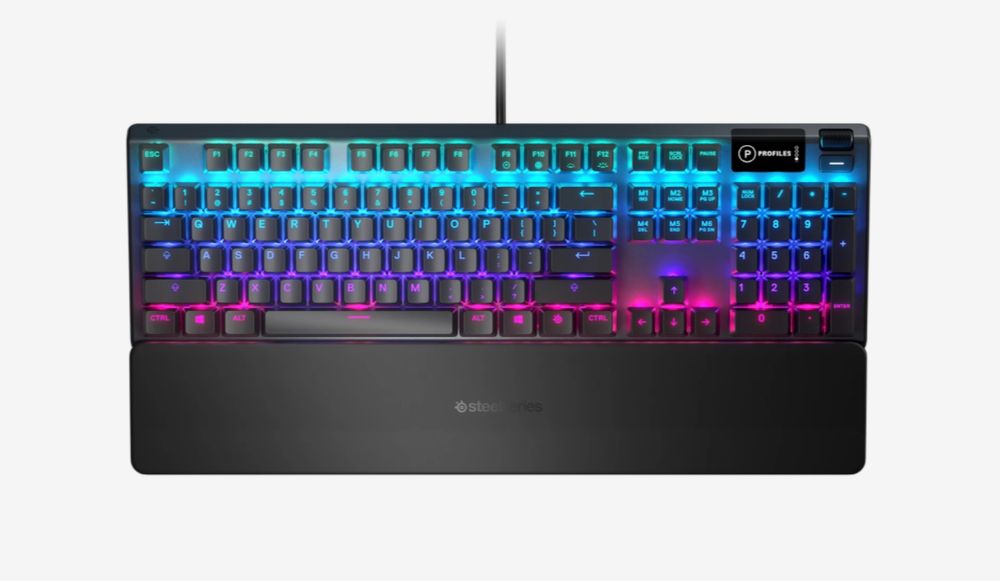 ігрова клавіатура SteelSeries Apex 5 Hybrid Mechanical Gaming Keyboard