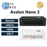 Avalon Nano3 Bitcoin Miner 4TH/S 140W sem carregador