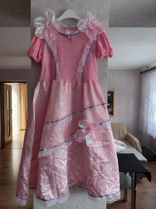 Sukienka Księżniczka/Królewna rozm 7/9 lat. Fiestas Guirca.