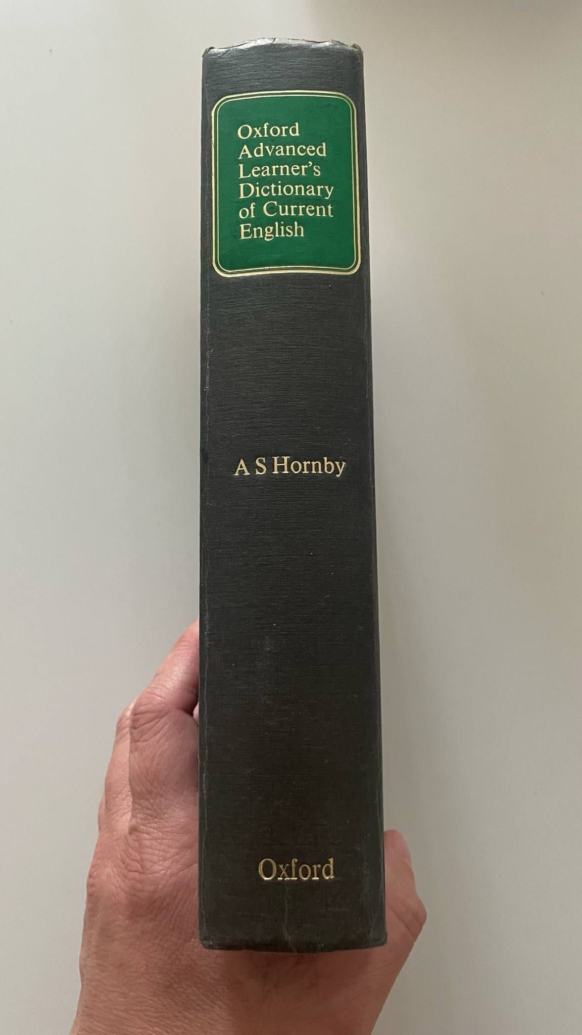 Oxford Advanced Learner's Dictionary of Current English A S Hornby