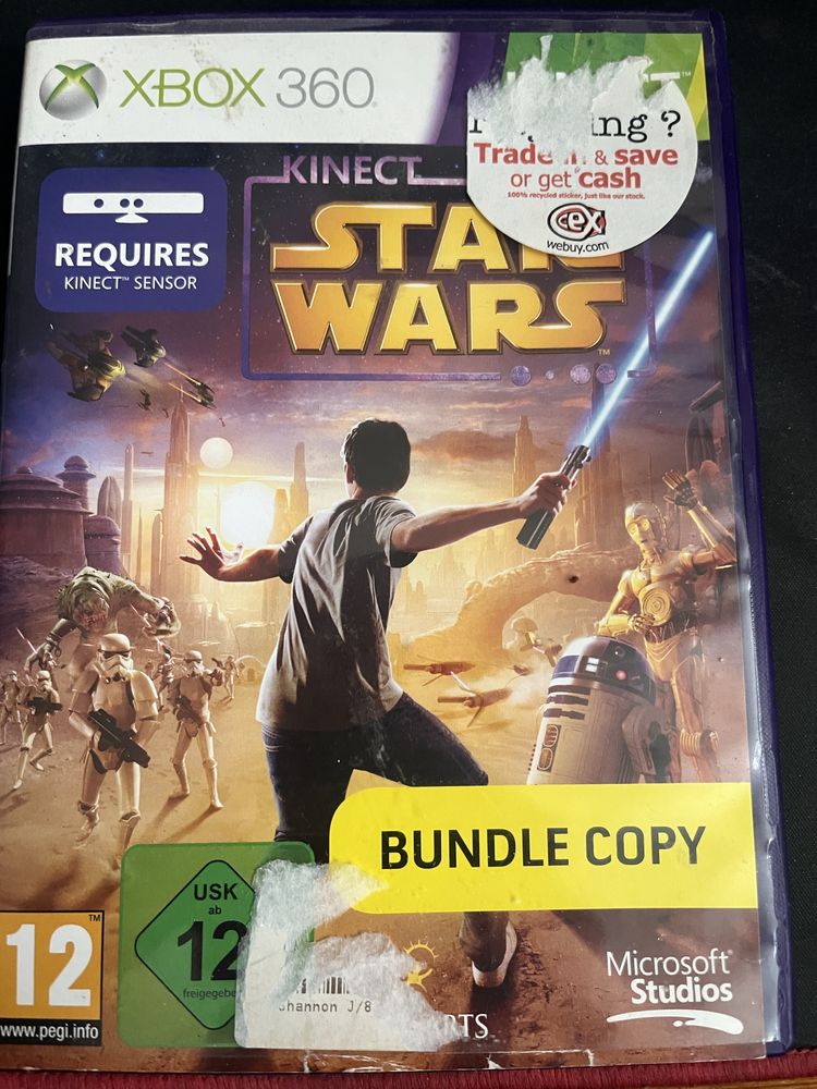 Kinect Star Wars xbox 360