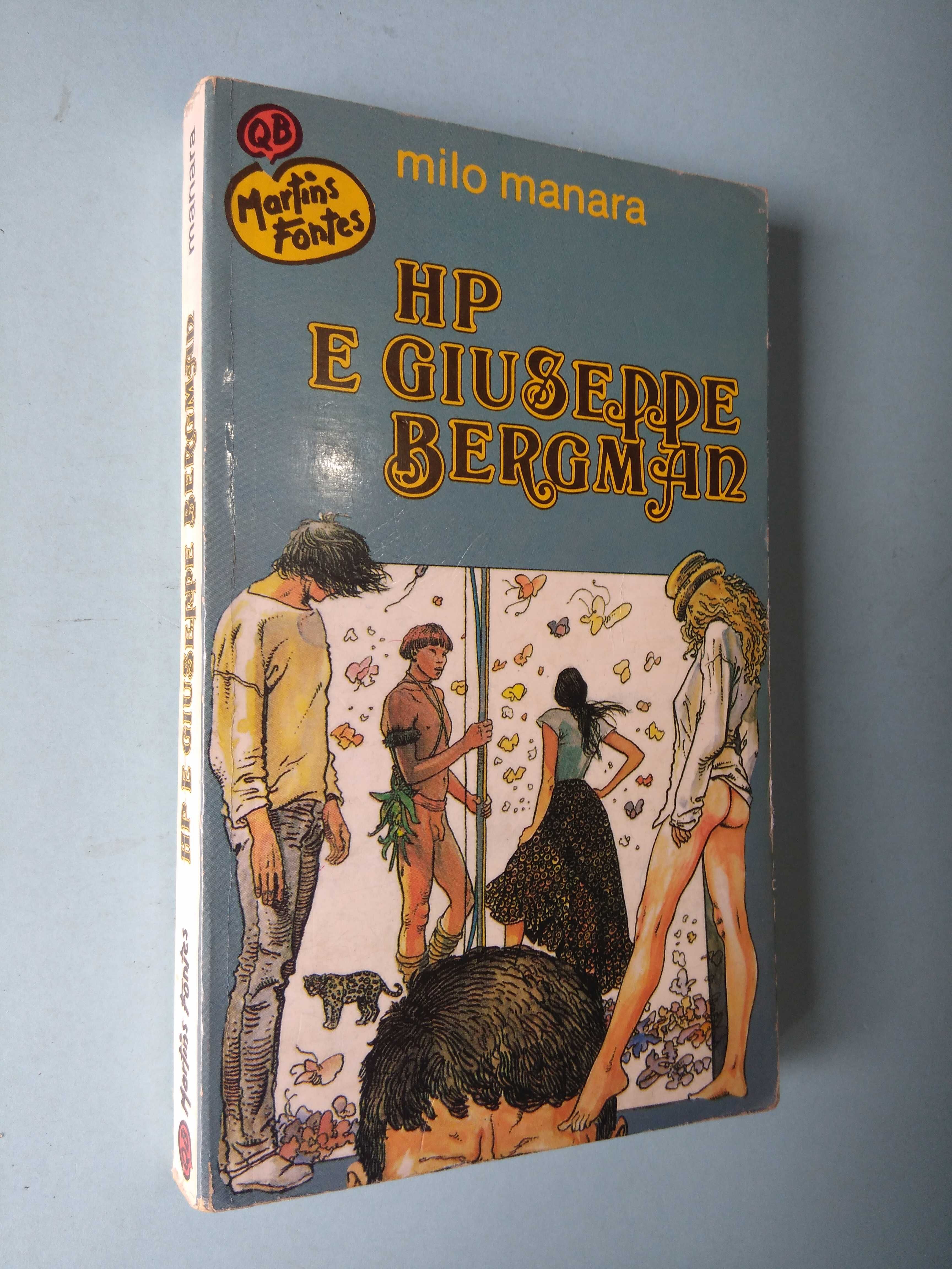 MANARA - As Aventuras de Giuseppe Bergman e outros álbuns em português
